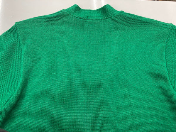 ヴィンテージ vintage 50s 50年代 Dehen レタードカーディガン ニット 緑 カーディガン 無地 グリーン 104MT-1855