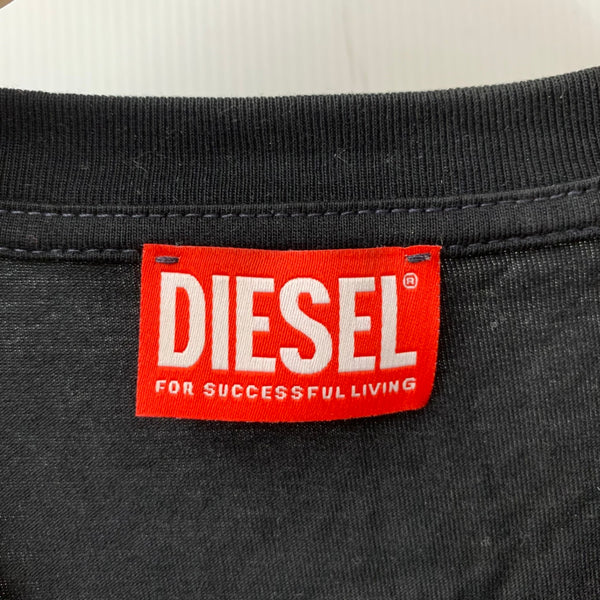 ディーゼル DIESEL Diegor K69 Tシャツ ブラック Mサイズ 201MT-4318