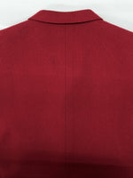 コムデギャルソン COMME des GARCONS HOMME 90s LONG JACKET ロング ジャケット 田中オム テーラード アーカイブ アウター 赤 IJ-04012M ジャケット 無地 レッド Mサイズ 104MT-2093