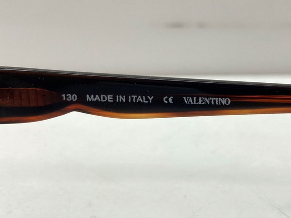 ヴァレンティノ VALENTINO SUNGLASSES サングラス アイウェア アジアンフィット レディース 茶 V601S 眼鏡・サングラス サングラス ロゴ ブラウン 104G-15