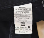 カーハート Carhartt  ダブルニー ペインターパンツ 黒 ボトムスその他 ブラック 33 103MB-337