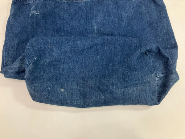 ミリタリー MILITARY 40's 40年代 US ARMY 米軍 デニム ランドリーバッグ 縦落ち バラックバッグ VINTAGE ヴィンテージ バッグ メンズバッグ その他 ブルー 101bag-202
