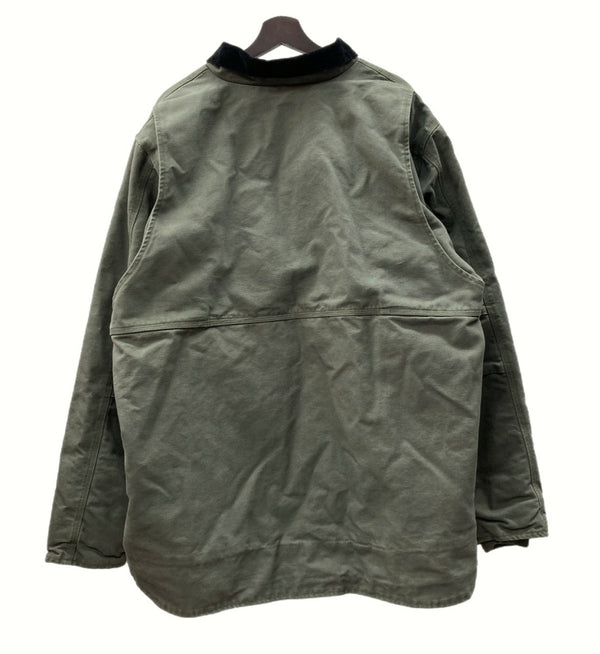 カーハート Carhartt Full Swing Washed Duck Jacket フルスイング ダックジャケット アクティブジャケット コーデュロイ KHAKI 緑 103370 316 XL ジャケット ロゴ カーキ 104MT-775