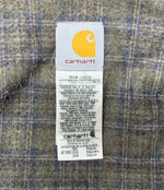 【曜日割引対象外】 カーハート Carhartt  デトロイトジャケット ダックジャケット モスグリーン 企業ロゴ ジャケット グリーン 3XLサイズ 201MT-3106 VB