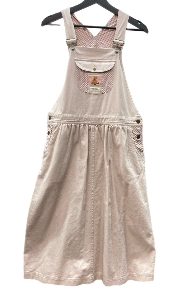 希少 美品 ピンクハウス ジャンパースカート ギンガムチェック サロペット ピンクハウス PINK HOUSE ギンガムチェック使い サロペット スカート