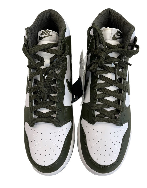 ナイキ NIKE DUNK HI RETRO CHAMPIONSHIP KHAKI ダンク ハイ レトロ チャンピオンシップカーキ DD1399-107 メンズ靴 スニーカー ホワイト 27cm 101sh-2189