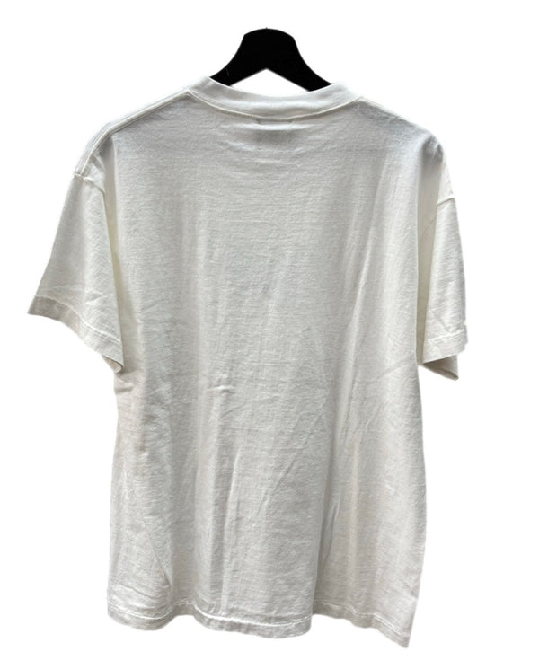 セントマイケル SAINT MICHAEL 24SS RIBON SAINT TEE リボン セント ロゴ Tシャツ白 SM-YS8-0000-012 Tシャツ プリント ホワイト Mサイズ 104MT-1465