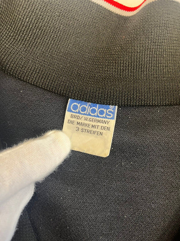 アディダス adidas 70s 70's デサント製 西ドイツ トラックジャケット ジャージ ヴィンテージ ジャケット 101MT-5150