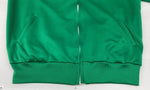 アディダス adidas 80's USA製 Track Jacket トラック ジャケット 緑 ジャージ ロゴ グリーン Lサイズ 104MT-2046