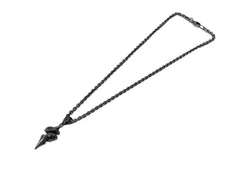 エムズコレクション M's COLLECTION TRIBAL TWIST NECKLACE トライバル ツイスト ネックレス ねじれ ペンダント 925 銀 メンズジュエリー・アクセサリー ネックレス・ペンダント 総柄 シルバー 104A-54