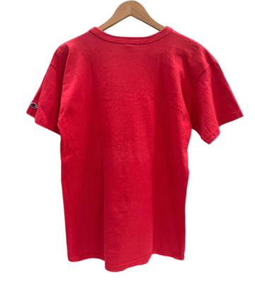 チャンピオン Champion 80's 80年代 ヴィンテージ Vintage トリコタグ カレッジ プリント MADE IN USA アメリカ製 Tシャツ ピンク Lサイズ 101MT-4330