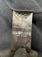 クロスアンドクロス Cloth&Cross コットン ロング コート ブラック 601LT-18