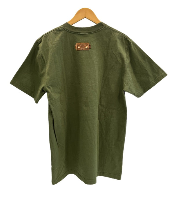 オークリー OAKLEY 90s ヴィンテージ Vintage オールド SOFT WARE USA製  Tシャツ グリーン Mサイズ 101MT-5178