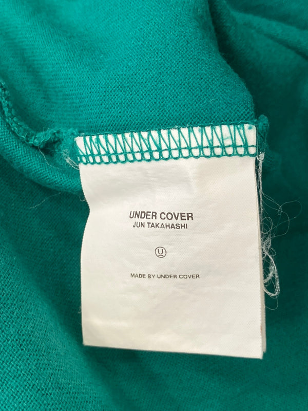 アンダーカバー UNDERCOVER 初期 02SS HAZE期 BUDDAH BURGER ハンバーガー プリント アーカイブ Tシャツ グリーン Lサイズ 101MT-4461