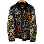 シュプリーム SUPREME 20AW Chains Quilted Jacket ジャケット ブラック Lサイズ 201MT-4666