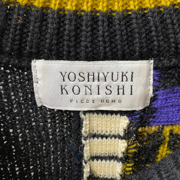 フィッチ Ficce 80s～90s YOSHIYUKI KONISHI 3Dセーター YICK19 セーター 総柄 マルチカラー 201MT-2409