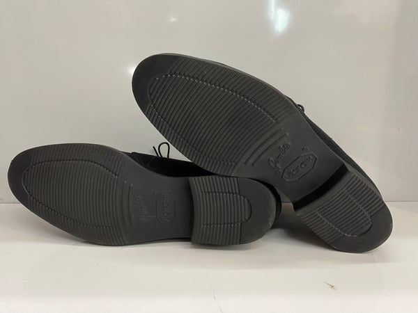 サンヨウヤマチョウ 三陽山長 チャッカブーツ 悠伍 Q7410-045 メンズ靴 ブーツ チャッカ ブラック 26.5cmサイズ 201-shoes1249