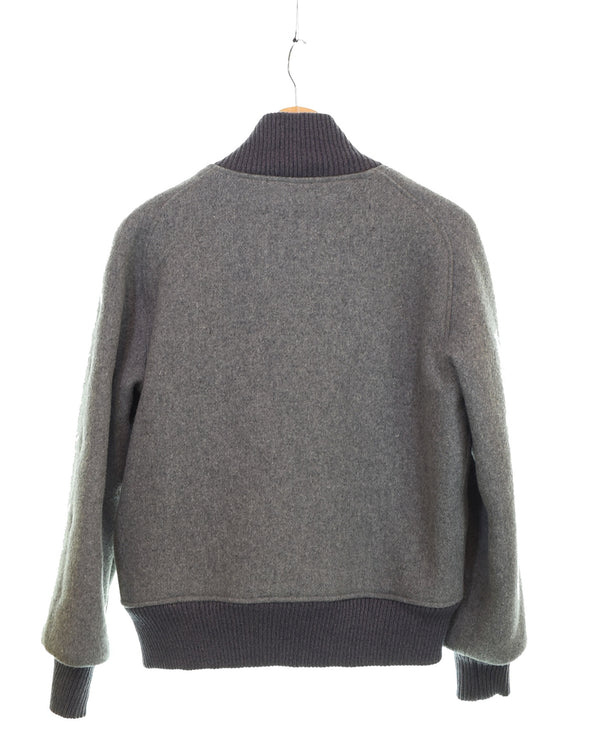 シュガーケーン SUGAR CANE スタイルアイズ Style Eyes ウールスタジャン ブルゾン チェーンステッチ　M16271 40R ジャケット グレー 103MT-3253