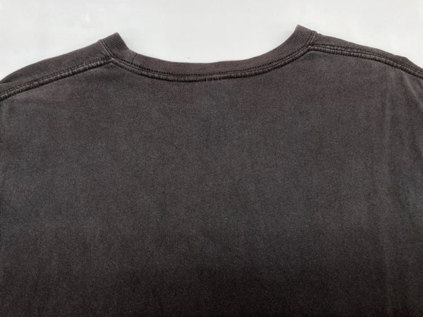 ブラックアイパッチ BlackEyePatch TEE 半袖 カットソー コットン クルーネック プルオーバー ロゴパッチ 刺繍 GRAY 灰色 Tシャツ ワンポイント グレー Lサイズ 104MT-1896