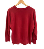 ヴィンテージ vintage 50's～60's 50～60年代 HANES WIND SHIELD ラグラン カレッジ カラーフロッキー プリント 3段 スウェット ワインレッド Lサイズ 101MT-4167