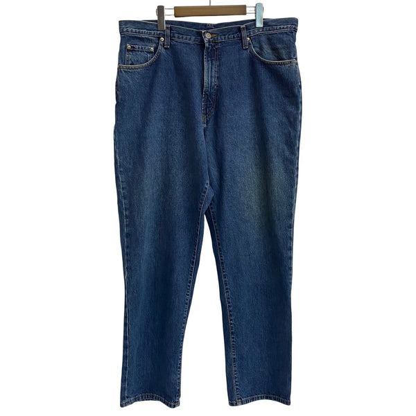 【曜日割引対象外】 ダブルアールエル RRL テーパード デニムパンツ USA製 R004 デニム ブルー 38/31サイズ 201MB-980 VB