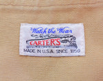 ヴィンテージ Vintage 70s Carter's ブランケットカバーオール Made in USA 70's 列車タグ USA製 ジャケット ベージュ 103MT-2513