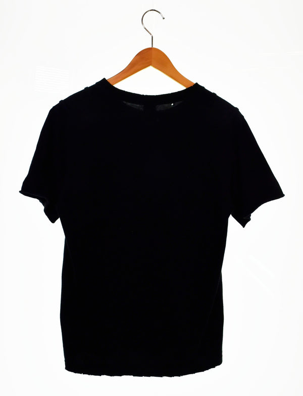ナンバーナイン NUMBER (N)INE 06SS GUNS期 ガンズ期  KICK YOUR ASS Tee Shirt 黒 2 Tシャツ ロゴ ブラック 103MT-255