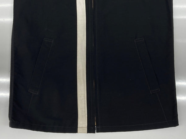 ウエストライド WESTRIDE ZIP UP JACKET ジップアップ ジャケット ウィンドブレーカー バイカー チェーンステッチ アウター 黒 ジャケット ライン ブラック XSサイズ 104MT-1673