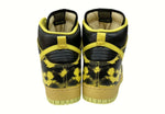 ナイキ NIKE 21年製 DUNK HI 1985 SP YELLOW ACID WASH ダンク ハイ イエロー アシッド ウォッシュ シューズ 黄 黒 DD9404-001 メンズ靴 スニーカー ブラック サイズ 32 104S-674