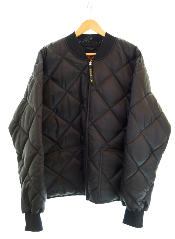 ゲーム GAME SPORTSWEAR  Game Bravest Diamond Quilt Jacket キルティング ジャケット 黒 1221-J  ジャケット ブラック LLサイズ 103MT-1576