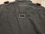 エムエムシックス MM6 メゾンマルジェラ Maison Margiela オールインワン ジャンプスーツ フロントボタン ギミック デザイン イタリア製 BLACK 黒 S52FP0016 S44915 つなぎ・オーバーオール 無地 ブラック SIZE42 104LT-60