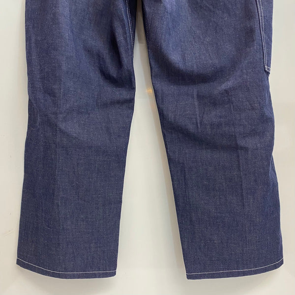 【曜日割引対象外】 ヴィンテージ vintage 70's シアーズ Sears ペインターパンツ デニム ブルー 38×32サイズ 201MB-882 VB