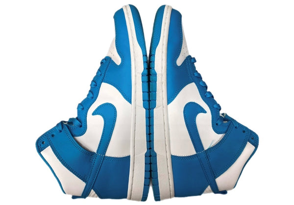 ナイキ NIKE 22年製 DUNK HIGH RETRO ダンク ハイ レトロ ノースカロライナ大学 シューズ 白 青 DD1399-400 メンズ靴 スニーカー ブルー 27.5cm 104S-842
