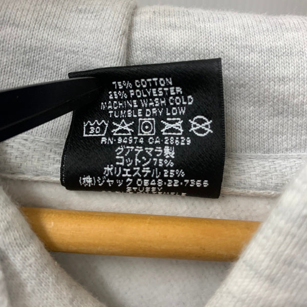 ステューシー STUSSY STOCK BOX Hoodie パーカ グレー XLサイズ 201MT-3892