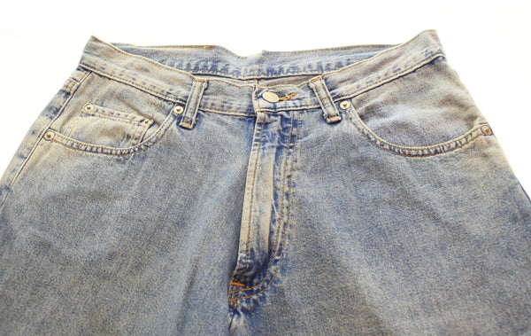 ダブルアールエル RRL 90s ストレートデニムパンツ TALONジッパー デニム ブルー 103MB-441