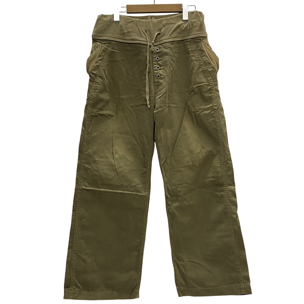 【曜日割引対象外】 キャピタル KAPITAL セーラーパンツ ピエロパンツ ボトムスその他 カーキ Mサイズ 201MB-992 VB