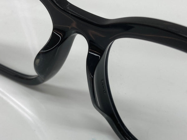 プラダ PRADA EYEGRASS 伊達メガネ ウエリントン型 アイウェア サングラス 眼鏡 黒 VPR A10-F 眼鏡・サングラス 眼鏡 ロゴ ブラック 104G-34