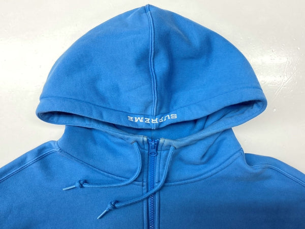 シュプリーム SUPREME 21SS × NIKE ナイキ Half Zip Hooded Sweatshirt ハーフ ジップ フーデッド スウェットシャツ パーカー 青 DB2842-489 パーカ ロゴ ブルー Mサイズ 104MT-852