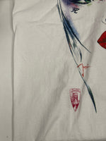 ヴィンテージ vintage 90's 90年代 FRUIT OF THE LOOM William Tucci CRUSADE COMICS SHI THE WAY OF THE WARRIOR コミック アートＴ XL Tシャツ ホワイト LLサイズ 101MT-4921