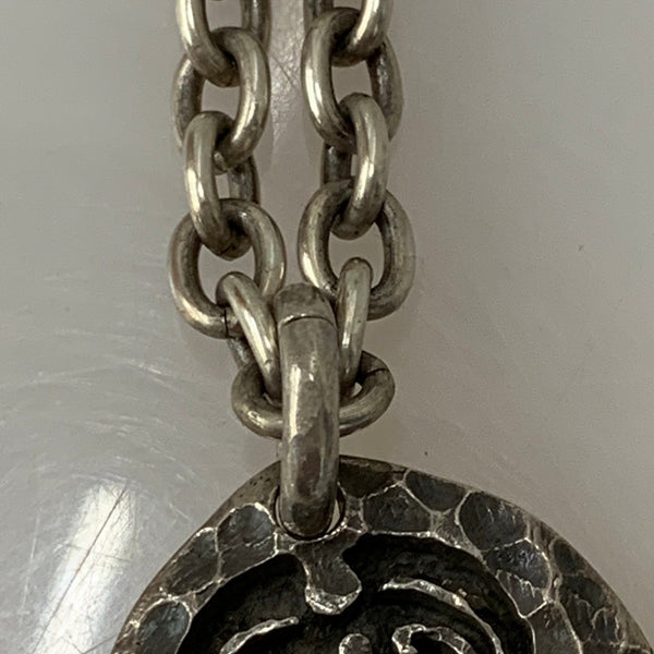 【曜日割引対象外】 【中古】テンダーロイン TENDERLOIN PENDANT BS STERLING SILVER HOSANNA チャームネックレス メンズジュエリー・アクセサリー ネックレス・ペンダント シルバー 201goods-711