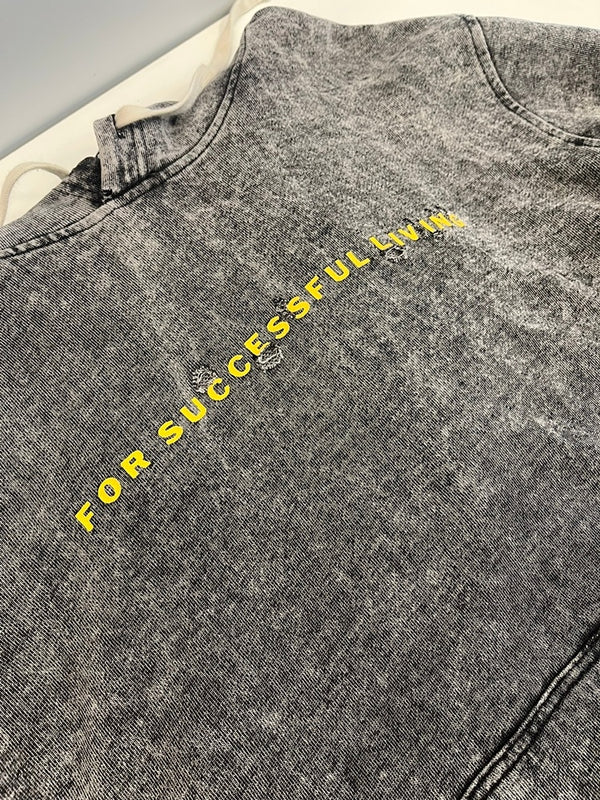 ディーゼル DIESEL ヴィンテージ加工 フーディー  ダメージ加工 ロゴ S-GINN-HOOD-E1 XXL パーカ グレー 3Lサイズ 101MT-4368