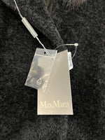 マックスマーラ Max Mara アルパカウールコート スーリベルテッドコート 黒 60161979 コート ブラック 42 101LT-192