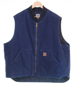 カーハート Carhartt DUCK VEST ダックベスト ネイビー 3XL ベスト ネイビー 103MT-2173