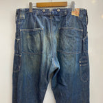 【曜日割引対象外】 リーバイス Levi's LVC Lot 66 Bib Overall Customaize 1912復刻 デニム ブルー W34 L32サイズ 201MB-1215 VB