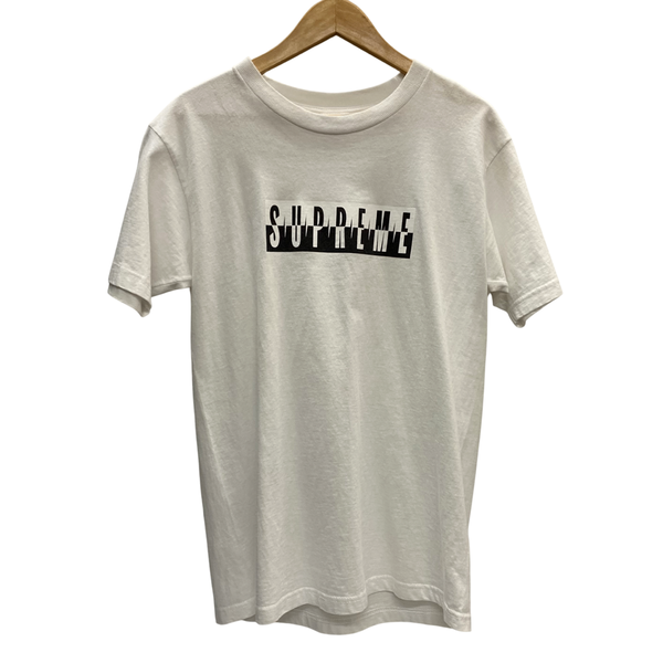 シュプリーム SUPREME 08SS Split Tee USA製 Tシャツ ホワイト Mサイズ 201MT-4797