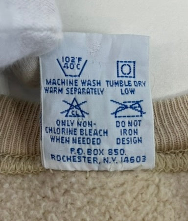 チャンピオン Champion 90s～ ヴィンテージ vintage 刺繍タグ リバースウィーブ REVERSE WEAVE MINESOTA USA製 アメリカ製 XL スウェット ベージュ LLサイズ 101MT-4476