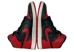 ナイキ NIKE 24年製 AIR JORDAN 1 HIGH 85 BRED エア ジョーダン ハイ ブレッド AJ1 シューズ 赤 黒 HV6674-067 メンズ靴 スニーカー ブラック 25.5cm 104S-1025