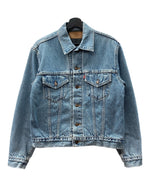 リーバイス Levi's DENIM JACKET デニム ジャケット Gジャン ブランケット 裏715 アウター USA製 インディゴ 青 サイズ 38 ジャケット 無地 ブルー 104MT-1793