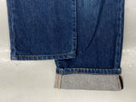 ダブルアールエル RRL 90s DENIM PANTS デニム パンツ ジップフライ ジーパン ジーンズ USA製 Ralph Lauren インディゴ 青 ロゴ R004 デニム ブルー サイズ 33 104MB-221