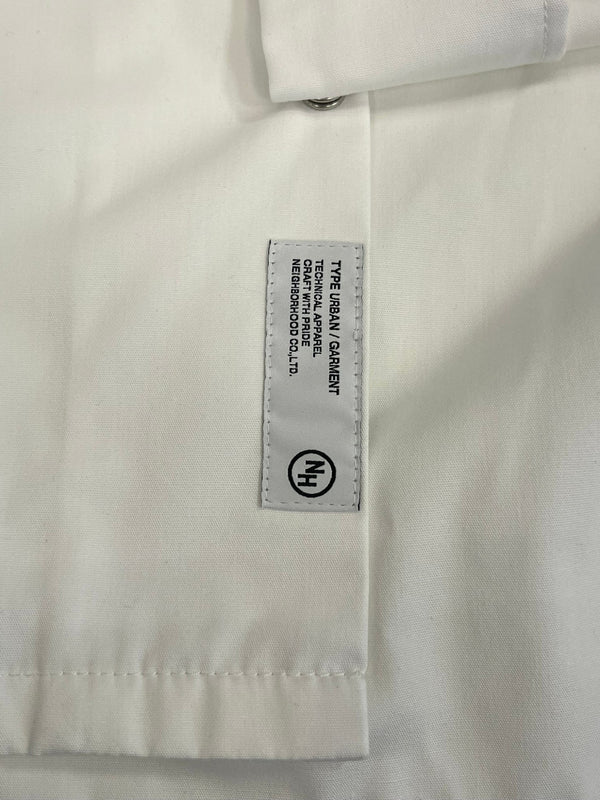 ネイバーフッド NEIGHBORHOOD 23SS CLASSIC WORK SHIRT SS 231TSNH-SHM02 クラシック ワーク シャツ ショートスリーブ 231TSNH-SHM02 半袖シャツ ホワイト Mサイズ 101MT-4727